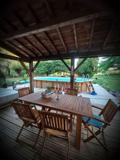 Maison Avec Piscine Proche Des Thermes Mauleon-D'armagnac 外观 照片